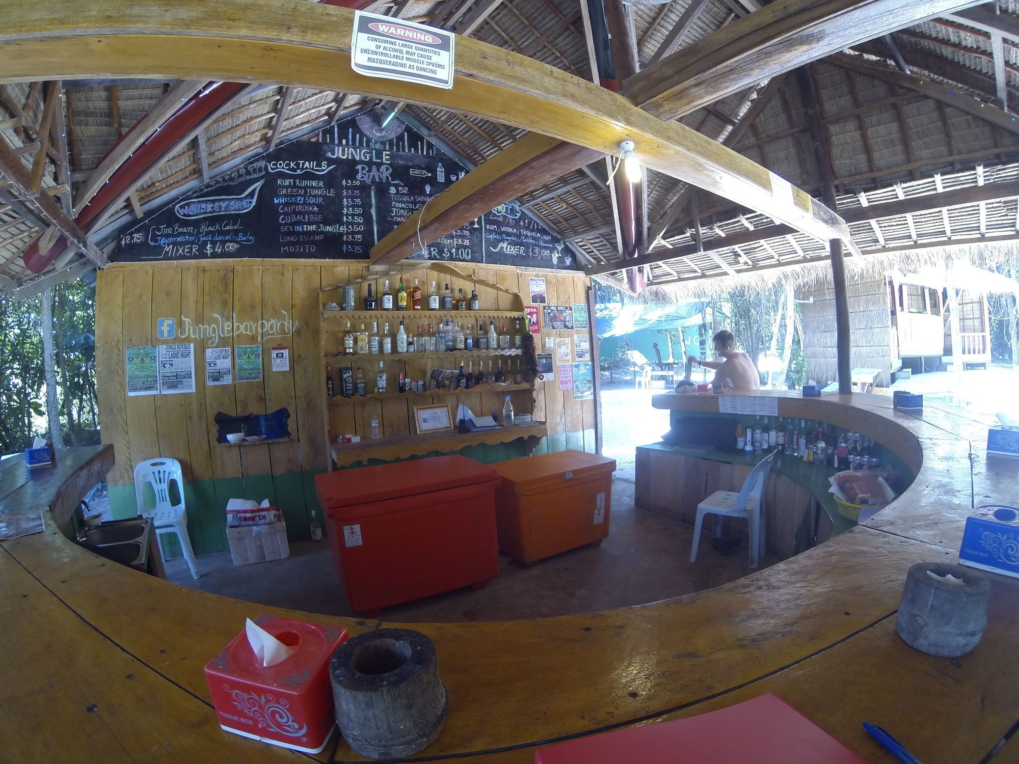 Jungle Republic Hostel Koh Rong Sanloem Bagian luar foto